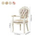 Victorian Dining Armchair Upholstered Arm Chairs with Wood Legs (Set of 2) Clearhalo ' kitchen&dining_furn' 'Dining Chairs' 'Dining Tables & Seating' 'dining_chair' 'furn' 'furn_dining_chair' 'Furniture' 'furniture_dining_chair' 'Kitchen & Dining Furniture' 'kitchen' 1200x1200_e7363866-b5d5-4fa1-b966-e7d2090fe3bb