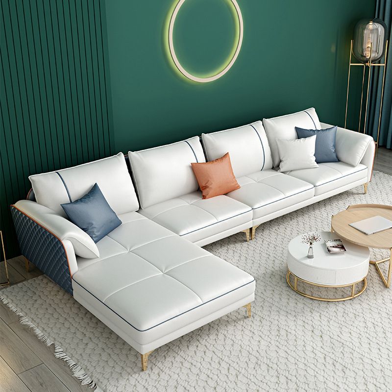 Modern kussen terug sectioneel kussen bovenarm 4-zits sectionele sectionele