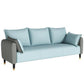 Scandinavian Sofa with 3 Pillows and Pillow Top Arm for Three People Clearhalo 'Furniture' 'furniture_sofas' 'Living Room Furniture' 'Sofa' 'sofas' 1200x1200_e737932e-22b3-4597-a789-abbd99a73a5b