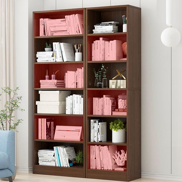 Scandinavian Style Bookshelf Engineered Wood Bookcase for Home Office Study Room Clearhalo 'Bookcases' 'Furniture' 'furniture_bookcases' 'kitchen' 'kitchen_bookcases' 'Living Room Furniture' 'Office Furniture' 1200x1200_e73844f6-835e-464a-b83d-8ce5a6b1a0d1