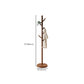 Solid Wood Entry Coat Rack Traditional Style Simple Living Room Floor Coat Hanger Clearhalo 'Entry & Mudroom Furniture' 'furn' 'furn_hall_tree_coat_racks' 'Furniture' 'Hall Trees & Coat Racks' 'hall_tree_coat_racks' 1200x1200_e738e4d7-cef1-46d8-a966-ea80dc3c4f6d