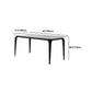 Designer Style Rectangle Dining Set 1/4/5/7 Pieces Sintered Stone Top Dinette Table Set