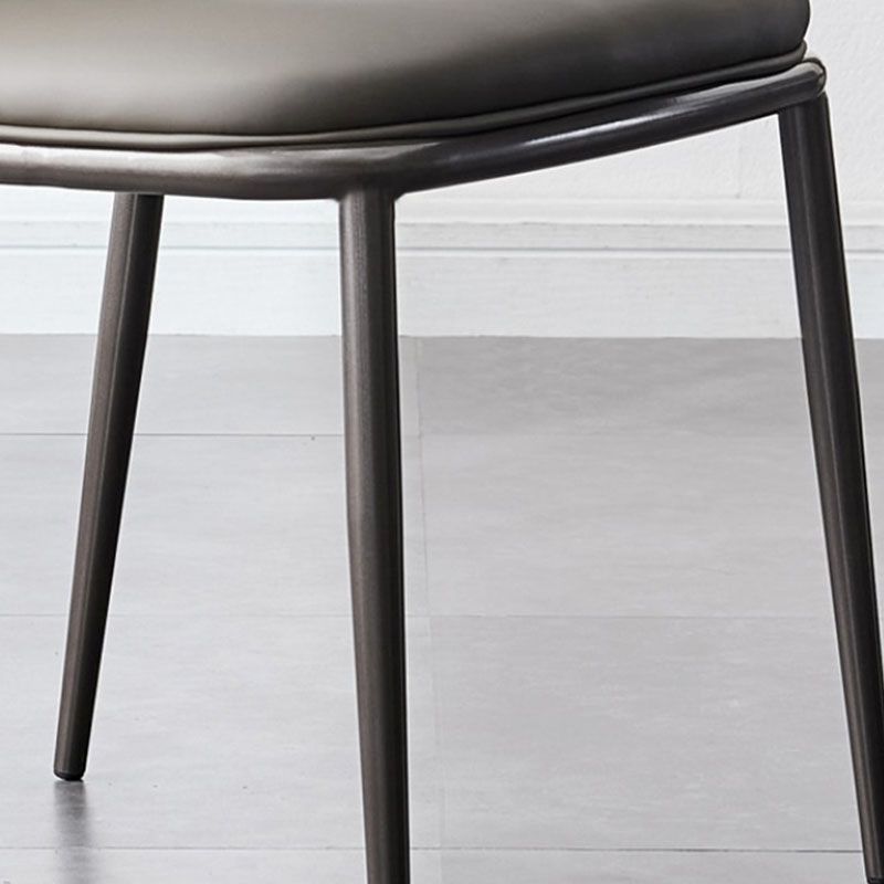 Industriële stijl stoel eetstoelen zonder melaten met metalen benen voor thuis