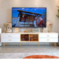 Glam Stone Stone TV stand 4 cassetti TV in stoccaggio chiuso