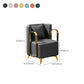 Glam Armrest Backrest Cushion Chair with Metal Legs for Balcony Clearhalo 'Dining Chairs' 'Dining Tables & Seating' 'dining_chair' 'furn' 'furn_dining_chair' 'Furniture' 'Kitchen & Dining Furniture' 1200x1200_e743482f-1b47-4484-b401-0cbcc4f72077