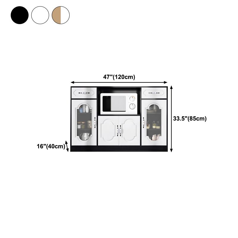 Sideboard mobile rettangolare la credenza moderna cucina in legno
