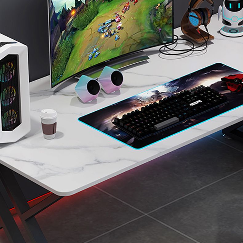 Rechthoekige woning schrijven bureau moderne stijl stenen gaming bureau