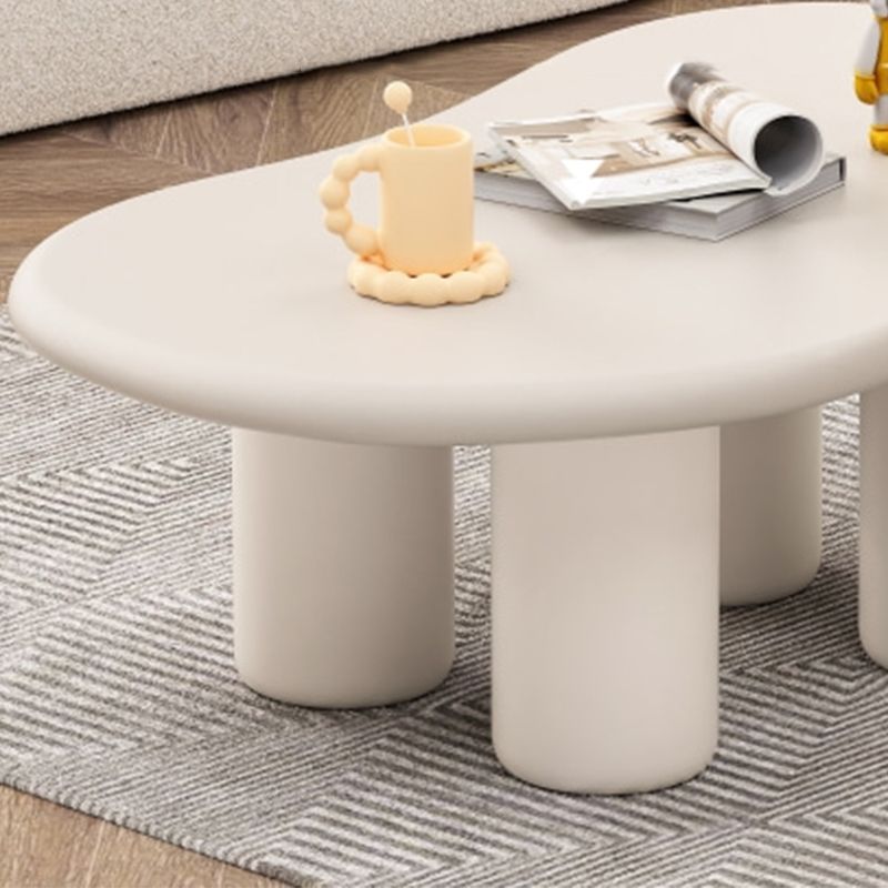 15"H Contemporary Coffee Table Wooden 4 Legs Coffee Cocktail Table Clearhalo 'Coffee & Accent Tables' 'Coffee Tables' 'coffee_tables' 'furn' 'furn_coffee_tables' 'Furniture' 'Living Room Furniture' 1200x1200_e746de64-249e-4acc-bffa-6ff0887e3771