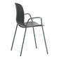 Industrial Plastic Meeting Room Arm Chair Matte Finish Solid Back Dining Chair Clearhalo ' kitchen&dining_furn' 'Dining Chairs' 'Dining Tables & Seating' 'dining_chair' 'furn' 'furn_dining_chair' 'Furniture' 'furniture_dining_chair' 'Kitchen & Dining Furniture' 'kitchen' 1200x1200_e7478da1-d5db-4513-9b9d-4e88b28e42d3