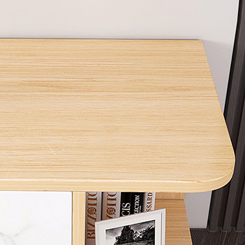 Scandinavian Coffee Table with Shelves and 1 Drawer Cocktail Table Clearhalo 'Coffee & Accent Tables' 'Coffee Tables' 'coffee_tables' 'furn' 'furn_coffee_tables' 'Furniture' 'Living Room Furniture' 1200x1200_e7483bb8-24e7-4e54-a13f-b5ca7ad8e027