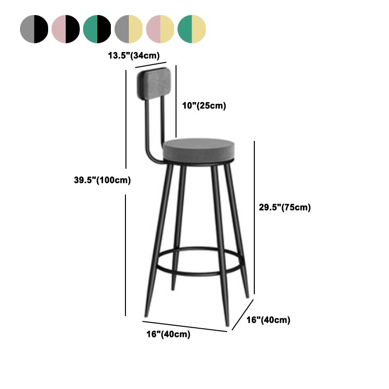 Table de bar à barres de 1/3 pièces moderne avec des tabourets de dossier