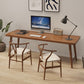 Contemporary H-Shape Writing Desk Rectangular Solid Wood Office Desk Clearhalo 'furn' 'furn_office_desk' 'Furniture' 'Office Desks' 'Office Furniture' 'office_desk' 1200x1200_e74a3a99-e958-4112-8e58-d2e32ab3fe24