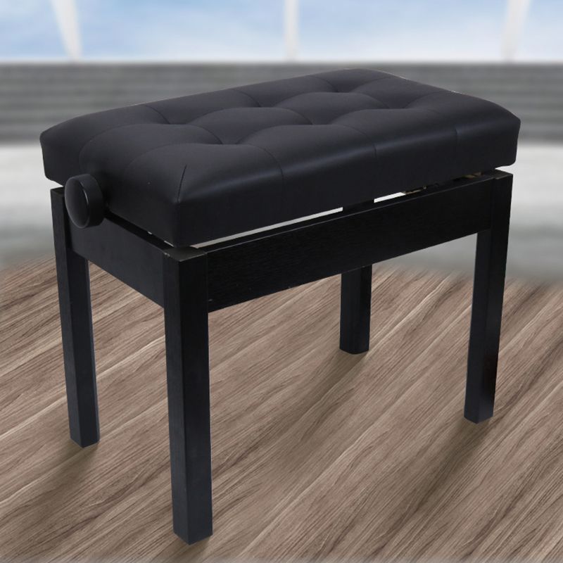 Tufted Piano Bench, Adjustable Upholstery Bench with Wood Legs Clearhalo 'Benches' 'Chairs & Seating' 'furn' 'furn_benches' 'Furniture' 'Living Room Furniture' 1200x1200_e74be73d-ad0e-440e-9ac7-347d14ea13e3