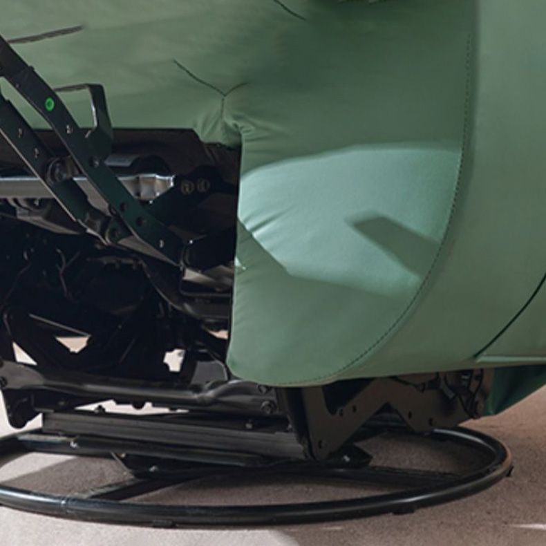 Metalen frame standaard recliner vaste kleur recliner stoel met opslag
