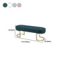 Modern Faux Leather Bench Oval Foam Bench with Legs for Home Office Clearhalo 'Benches' 'Chairs & Seating' 'furn' 'furn_benches' 'Furniture' 'Living Room Furniture' 1200x1200_e756865f-dcae-4aab-9cfa-fc58ff702829