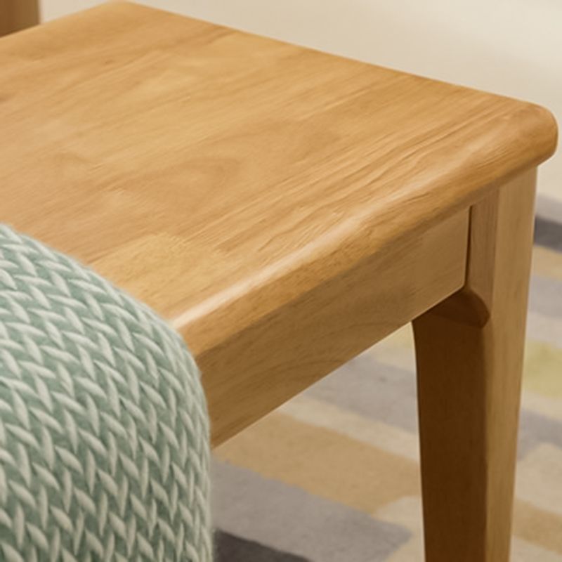 17.7 Inch Height Modern Seating Bench Solid Wood Bench with Legs Clearhalo 'Benches' 'Chairs & Seating' 'furn' 'furn_benches' 'Furniture' 'Living Room Furniture' 1200x1200_e7578660-3420-4223-8c98-30cde442ac0f