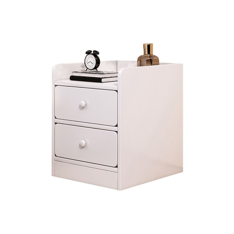 Cajón de la mesa de acento contemporáneo Cajón de almacenamiento de la cama de la cama de la cama