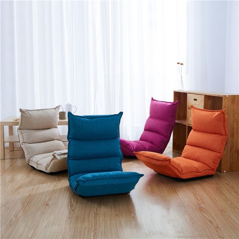 Linen Convertible Chair Cushion Back Modern Chair for Living Room Clearhalo 'Accent Chairs' 'accent_chairs' 'Chairs & Seating' 'furn' 'furn_accent_chairs' 'Furniture' 'furniture_accent_chairs' 'Living Room Furniture' 1200x1200_e7651acd-870e-45b2-8817-4800df28b3ff