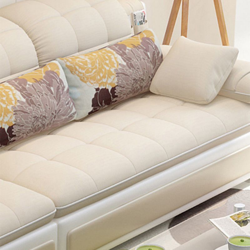 Pillow Top Arm Pillowed Back Cushions Sectionals Sofa for Four People