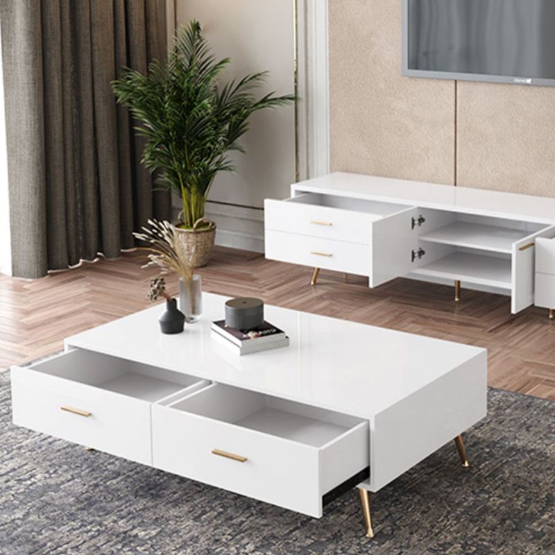 Glam Slate salontafel geen pijnlijke nestelende salontafel set