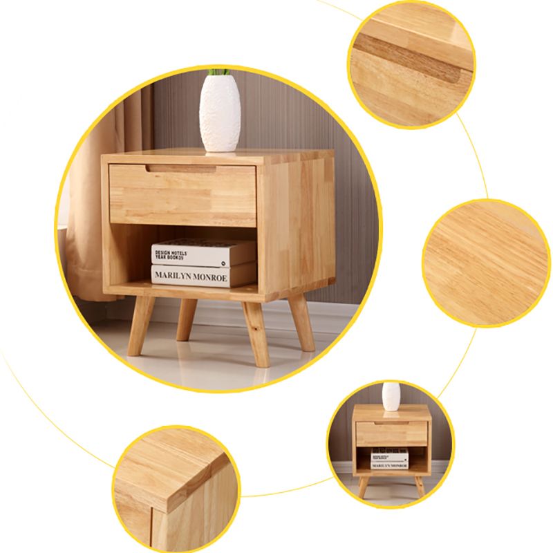 Modern Bedside Cabinet Solid Wood Bed Nightstand for Bedroom Clearhalo 'Bedroom Furniture' 'furn' 'furn_night_stand' 'Furniture' 'night_stand' 'Nightstands' 1200x1200_e76abb38-d0e7-4cfa-b3eb-5956b53178ec