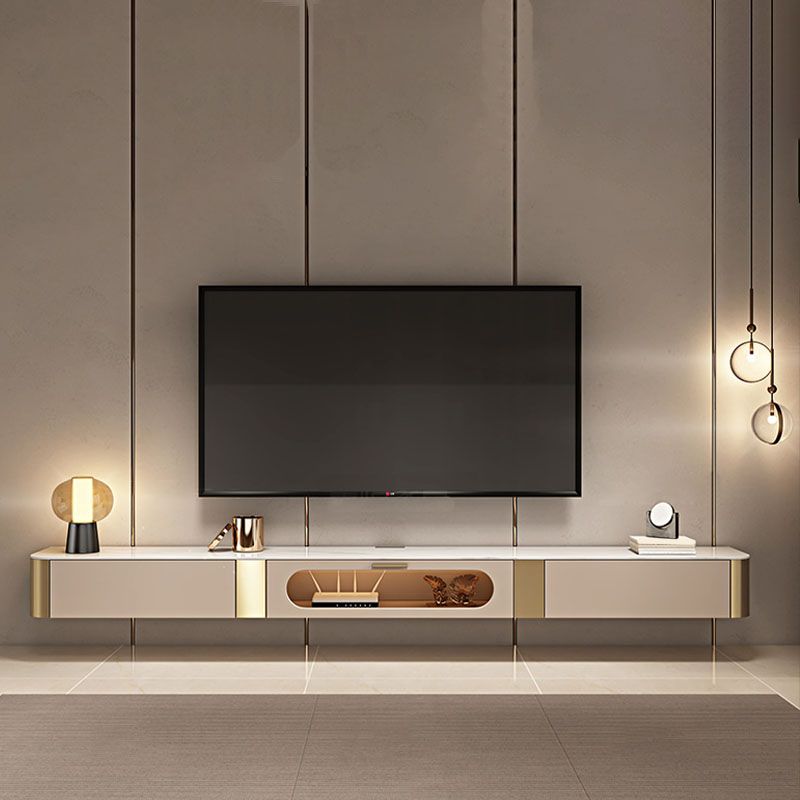 Console porta TV Glam Console TV con contenitore chiuso con cassetti