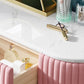 Glam Marble Top Vanity Table 30.15" H Makeup Dressing Table Set Clearhalo 'Bedroom Furniture' 'furn' 'furn_makeup_vanities' 'Furniture' 'Makeup Vanities' 'makeup_vanities' 1200x1200_e773574a-ff64-4506-8bc8-94eaa88cd079