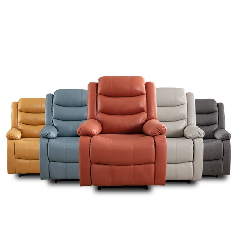 Reclinabile standard in pelle finta contemporanea reclinabile da 33,5 "