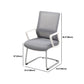 Contemporary Arm Chair Gray Adjustable Arms No Wheels Office Chair Clearhalo 'furn' 'furn_office_chair' 'Furniture' 'Office Chairs' 'Office Furniture' 'office_chair' 1200x1200_e7768389-d6a6-4b32-93bf-c258cef04bd8