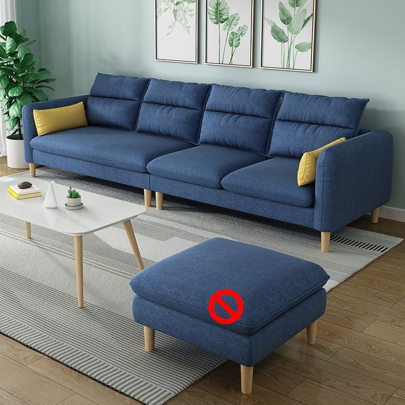 Contemporary Sewn Pillow Back Standard Square Arm Linen Seating Clearhalo 'furn' 'furn_sofas' 'Furniture' 'Living Room Furniture' 'Sofa' 'sofas' 1200x1200_e7771aed-918d-425b-9a4d-a91ea70746bb