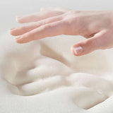 Sillas de comedor tapizadas contemporáneas sillas de brazo trasero en blanco