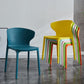 Scandinavian Plastic Side Chair Wingback Dining Kitchen Room Chair Clearhalo 'Dining Chairs' 'Dining Tables & Seating' 'dining_chair' 'furn' 'furn_dining_chair' 'Furniture' 'furniture_dining_chair' 'Kitchen & Dining Furniture' 1200x1200_e77c9586-05cb-44b8-8985-08be076f436e