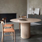 Contemporary Round Dining Table Ash Solid Wood Table with Pedestal Base for Home Kitchen Dinner Clearhalo ' dining_table' 'Dining Tables & Seating' 'Dining Tables' 'furn' 'furn_dining_table' 'Furniture' 'furniture_dining_table' 'Kitchen & Dining Furniture' 'kitchen&dining_furn' 'kitchen' 'kitchen_dining_table' 1200x1200_e77d198d-7140-40fc-8e46-ab1f214bc8af