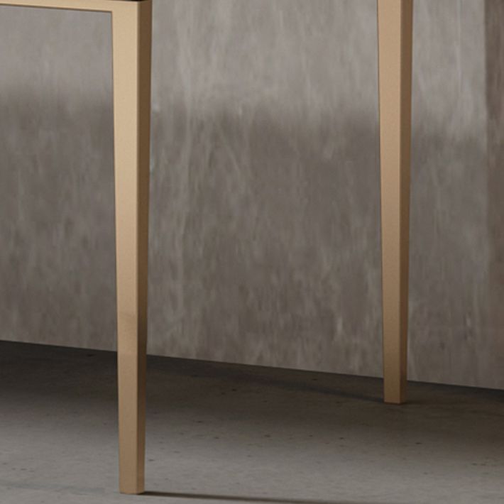 Cómoda de almacenamiento horizontal Glam con cajones de cierre suave Cómoda doble de madera