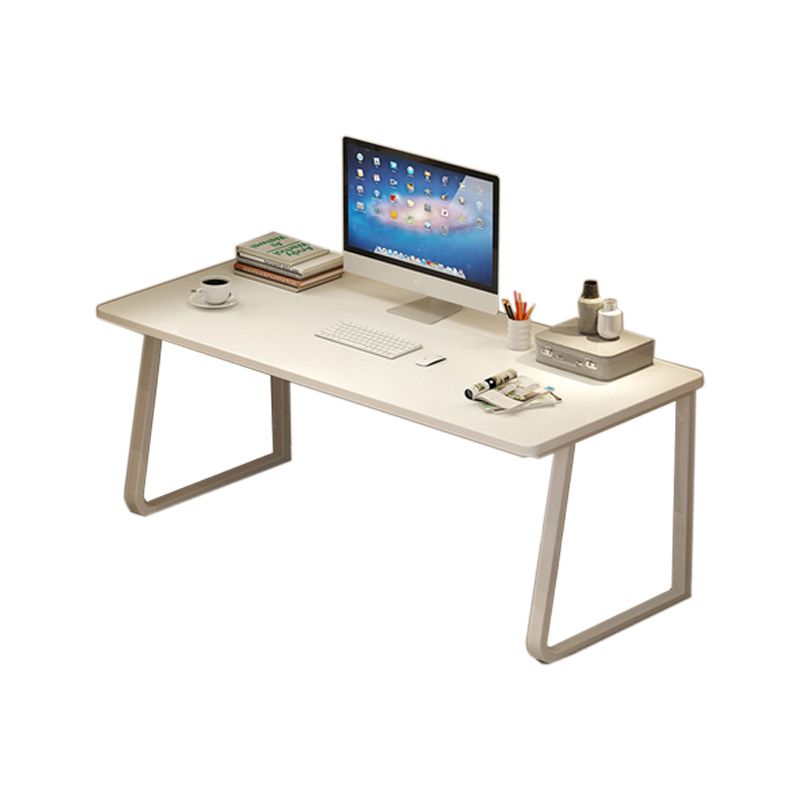 23.62 "W Industrial Office Desk Antique Finish gebogen computerbureau