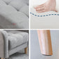 Tufted Fabric Sofa with Four Wooden Legs Square Tufted Sofa for Bonus Room Clearhalo 'furn' 'furn_sofas' 'Furniture' 'Living Room Furniture' 'Sofa' 'sofas' 1200x1200_e78faee1-2c64-4bcf-931f-e7f8e043653e