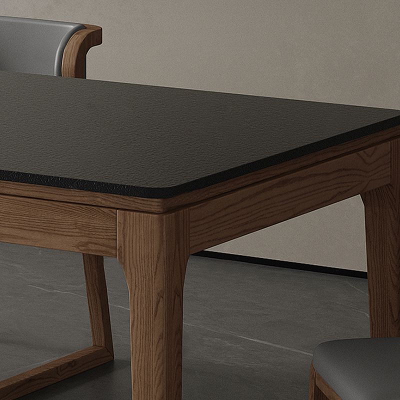 Contemporary Home Furniture Stone Dining Room Collection with 4-foot