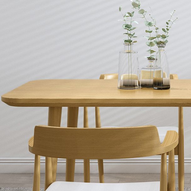 1/2/4/5/7 Pcs Pine Wood Modern Dining Set with Rectangle Table Dinette Set Clearhalo 'Dining Room Sets' 'Dining Tables & Seating' 'dining_room_set' 'furn' 'furn_dining_room_set' 'Furniture' 'furniture_dining_room_set' 'Kitchen & Dining Furniture' 'kitchen&dining_furn' 'kitchen' 1200x1200_e7928193-1b9a-485e-9148-a9d9d92727ba