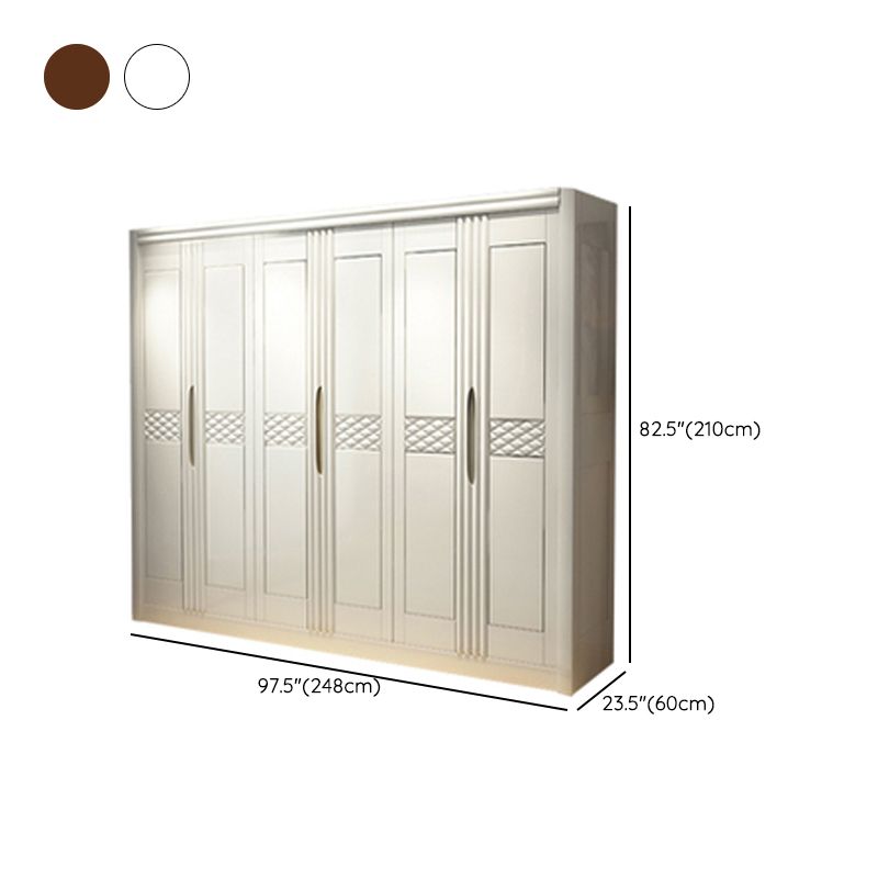 French Country Style Ward Armoire Wooden Wardrobe for Bedroom Clearhalo 'Armoires & Wardrobes' 'armoires_wardrobes' 'Bedroom Furniture' 'furn' 'furn_armoires_wardrobes' 'Furniture' 1200x1200_e7964643-53c8-477b-b53f-0ee07602dfa1