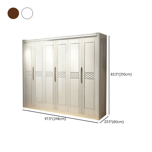 French Country Style Ward Armoire Wooden Wardrobe for Bedroom Clearhalo 'Armoires & Wardrobes' 'armoires_wardrobes' 'Bedroom Furniture' 'furn' 'furn_armoires_wardrobes' 'Furniture' 1200x1200_e7964643-53c8-477b-b53f-0ee07602dfa1