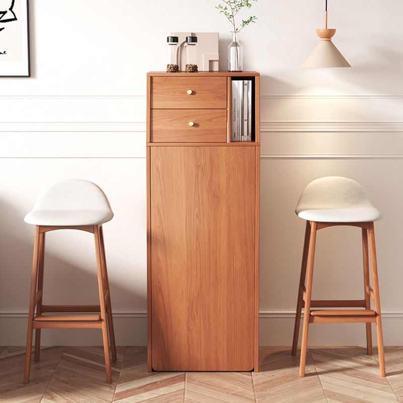 1/2/3 Pieces Table and Stool Set Wood Rectangular Pub Dining Set Clearhalo 'Bar Furniture' 'furn' 'furn_home_bar_bar_sets' 'Furniture' 'Home Bars & Bar Sets' 'home_bar_bar_sets' 'Kitchen & Dining Furniture' 1200x1200_e79de554-d7e7-462a-9091-3c4d7bb32e53