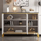 Hedendaagse stijl Credenza Stone Dining Buffet met kasten