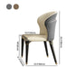 Glam Wood Dining Armless Chairs Wingback Chair for Restaurant Use Clearhalo ' kitchen&dining_furn' 'Dining Chairs' 'Dining Tables & Seating' 'dining_chair' 'furn' 'furn_dining_chair' 'Furniture' 'furniture_dining_chair' 'Kitchen & Dining Furniture' 'kitchen' 1200x1200_e7a56ad3-8e70-40e5-8ead-8d611038b76b