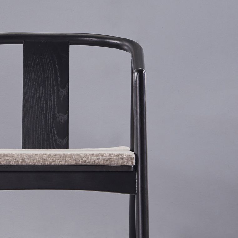 Traditional Style Ash Wood Chairs Dining Room Slat Back Arm Single Chair Clearhalo ' kitchen&dining_furn' 'Dining Chairs' 'Dining Tables & Seating' 'dining_chair' 'furn' 'furn_dining_chair' 'Furniture' 'furniture_dining_chair' 'Kitchen & Dining Furniture' 'kitchen' 1200x1200_e7a8b24f-f324-44d4-9725-ebe1dffe987c