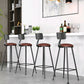 Modern Armless Backrest Counter Stool Iron Bar Stool with Seat and Pedal for Bar Clearhalo 'Bar Furniture' 'Bar Stools' 'bar_stools' 'furn' 'furn_bar_stools' 'Furniture' 'Kitchen & Dining Furniture' 1200x1200_e7af45b4-70e8-4508-97a8-6ed49a38d3cf