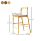 Indoor Solid Wood Bar Stool Upholstered Bar Stool with Footrest Clearhalo 'Bar Furniture' 'Bar Stools' 'bar_stools' 'furn' 'furn_bar_stools' 'Furniture' 'Kitchen & Dining Furniture' 1200x1200_e7b042ee-4bfa-437c-8b05-016cafa1f0c3