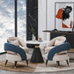 Stone Dining Site Table Contemporary Round Dining Table for Kitchen Home Clearhalo ' dining_table' 'Dining Tables & Seating' 'Dining Tables' 'furn' 'furn_dining_table' 'Furniture' 'furniture_dining_table' 'Kitchen & Dining Furniture' 'kitchen&dining_furn' 'kitchen' 'kitchen_dining_table' 1200x1200_e7b0865b-1544-423a-932f-caf13236ef05
