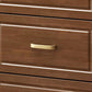 3-Drawer Rubber Wood Sideboard Glam Open Storage Credenza for Living Room Clearhalo 'buffet_sideboard' 'Buffets & Sideboards' 'furn' 'furn_buffet_sideboard' 'Furniture' 'furniture_buffet_sideboard' 'Kitchen & Dining Furniture' 1200x1200_e7b2549d-27fd-40e3-bdb4-3bf560a1d8ab