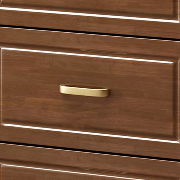 3-Drawer Rubber Wood Sideboard Glam Open Storage Credenza for Living Room Clearhalo 'buffet_sideboard' 'Buffets & Sideboards' 'furn' 'furn_buffet_sideboard' 'Furniture' 'furniture_buffet_sideboard' 'Kitchen & Dining Furniture' 1200x1200_e7b2549d-27fd-40e3-bdb4-3bf560a1d8ab