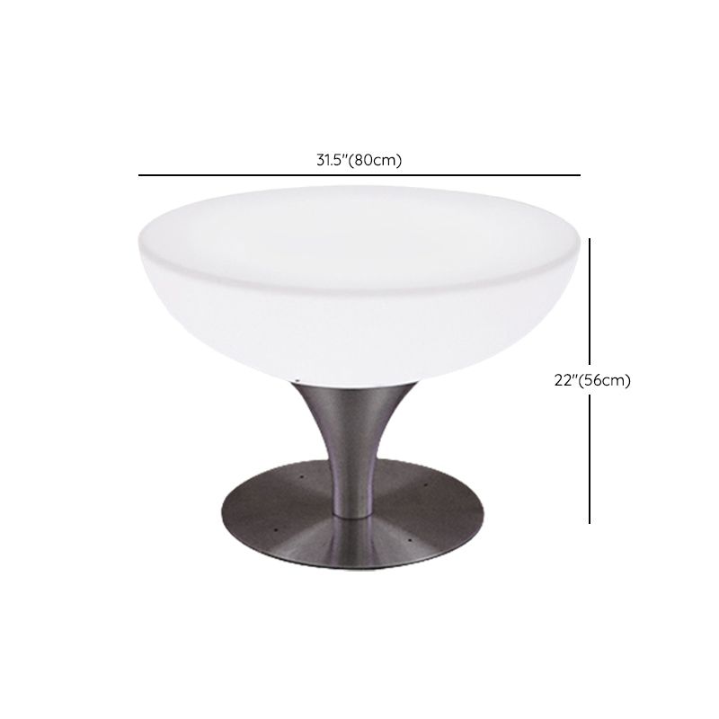 Polyethylene Round Table Industrial Style Commercial Outdoor Bar Table Clearhalo 'Bar Furniture' 'Bar Tables' 'bar_tables' 'furn' 'furn_bar_tables' 'Furniture' 'Kitchen & Dining Furniture' 1200x1200_e7b3c222-4a8e-4b9c-8e93-64bf77b8f481